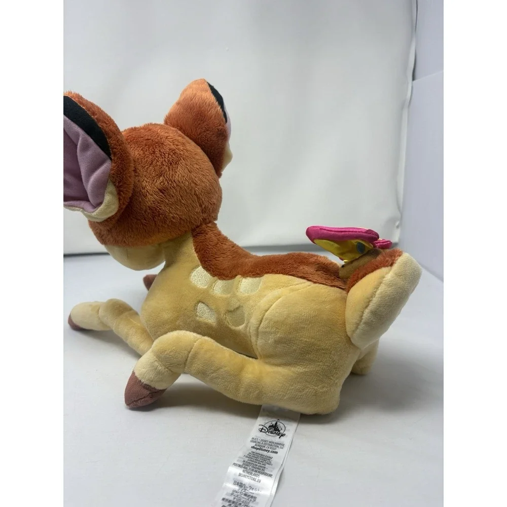 Bambi Authentic Original Disney Store Exclusive with Butterfly on Tail 14